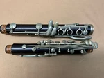 Early Penzel Mueller Ny Empire Model Wood Bb Clarinet Upper And Lower Joints. Fixed Price $69.95.