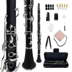 Clarinet Key Ebonite Wood Nickel Plated Nice Tone Accessories Cleaning Cloth. Fixed Price $139.00.