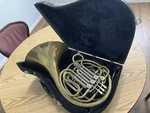 Holton H178 Professional Double French Horn With Hard Case - Gold. Fixed Price $1599.00.