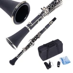 Ktaxon New School Band Bb Practice Clarinet Student Beginner W/ Case Accessories. Fixed Price $76.99.