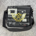 Legend Of Zelda Messenger Bag Adjustable Strap Shield Laptop Pockets. Fixed Price $34.91.