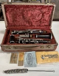 Vintage Boosey & Hawks The Edgware Clarinet With Case. Fixed Price $65.00.