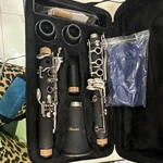 Arisoneier Soprano Clarinet Composite Matte Black With Case, Mouthpiece, Cloth. Fixed Price $350.00.