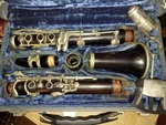 Trebau Parisian Wood Soprano Clarinet, France, Very Good Cond. Fixed Price $289.00.