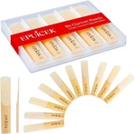 10 Pack Bb Clarinet Reeds 2.5 Strength For Beginner And Player, Thinner Tip. Fixed Price $14.99.