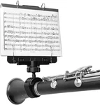 Clarinet Lyre TC10 Adjustable Marching Band With Flip Folder & Sleeves. Fixed Price $36.49.