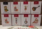 Miniature Hallmark Ornaments Varieties. Fixed Price $8.88.