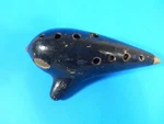 Vintage Clay Ocarina Ewa Vienna Austria G9. Fixed Price $49.00.