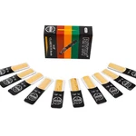 10 Pack Clarinet Reeds, Strength 2.0, Traditional Flat With Box. Fixed Price $11.74.