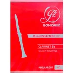 Gonzalez Bb Clarinet 'rc' Reeds Strength 3.5, Box Of 10. Fixed Price $14.99.