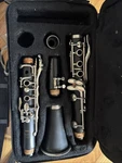 Lazarro Bb Clarinet LZR150CL With Soft Case Good Working Condition 2 Barrels. Fixed Price $100.00.