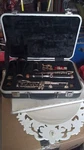 Vintage Vito School Clarinet Nickel Silver W Case. Fixed Price $150.00.