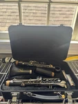 Hunter HCL640SNE Bb Soprano Clarinet Plastic Black W/ Case, Mouthpiece. Fixed Price $110.00.
