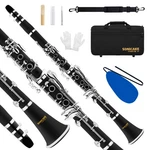 Sonicake Flat Clarinet For Beginner, Ebonite Nickel-plated. Fixed Price $70.39.