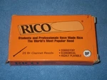 Vintage Rico Bb Clarinet Reeds Partial Open Box, 14 Of 25 Strength V-2. Fixed Price $9.99.