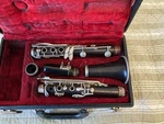 Vintage Normandy Wood Clarinet Good Condition Hard Case. Made 1965 France.. Fixed Price $35.00.