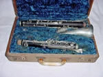 Vintage Kohlerts Alto Clarinet Kraslice Flat Czechoslovalia Grenadilla Wood. Fixed Price $795.00.