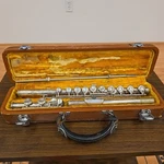 Mudan Silver Plated Chines Flute Musical Student Instrument Case. Fixed Price $78.90.