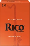 Rico By D'addario Bass Clarinet Reeds Unfiled - 10 Per Box. Fixed Price $35.99.