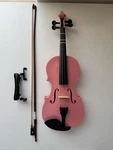 Mendini By Cecilio Pink 3/4 Violin Missing 1 String + New Set, Case & Bow. Fixed Price $24.99.