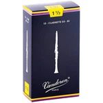 Vandoren Traditional Bb Clarinet Reeds Strength 1.5 Box Of 10. Fixed Price $31.00.