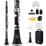 Bb Clarinet Intermediate Silver Plated Keys Ebonite 2 Barrels Eastar ECL-400. Fixed Price $259.99.