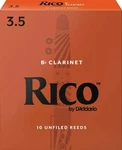 Rico By D'addario RCA1035 Bb Clarinet Reeds, Strength 3.5, 10-PACK. Fixed Price $24.99.