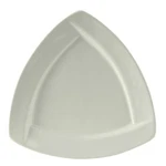 Tuxton China Inc BWZ-102J Duratux 10-1/8" White Ceramic Triangular Plate Doz. Fixed Price $316.56.