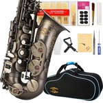 Alto Saxophone Flat High Grade Antique Finish PR3 Glory With Case Engraved. Fixed Price $439.99.