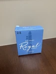 Rico Royal Bb Clarinet Reeds, Box Of 7 Strength 2.5. Fixed Price $13.99.