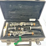 Selmer Student Model Clarinet No. 7051219 With Hard Case Music Stand. Fixed Price $43.99.