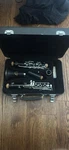 Hunter Clarinet Plastic Black With Case, Mouthpiece, Ligature, Reeds. Fixed Price $200.00.