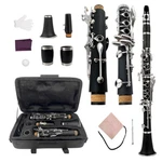 New Clarinet Ebonite Wood Nickel Plated Keys With Case Nice Sound. Fixed Price $149.00.