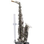 Antigua Winds Model AS4248CN 'powerbell' Alto Saxophone Classic Nickel Finish. Fixed Price $1499.00.