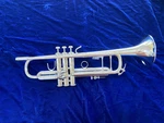 Mint Open Box Bach Stradivarius 180S37 Bb Silver Pro Trumpet; With Case. Fixed Price $3195.00.