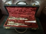 Selmer Paris Depose Bb Sib Silver Metal Clarinet. Fixed Price $2600.00.