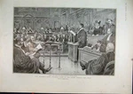 Old Antique Print 1903 Humbert Case View Court During Trial Maitre Labori 20TH. Fixed Price $28.26.