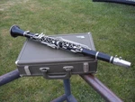 Vintage Noblet Paris "n" France Wooden Clarinet W/ Mint Green Hard Case!. Fixed Price $149.99.