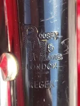 Boosey & Hawkes Regent London England Clarinet,ready To Play/clarin Overhauled. Fixed Price $254.72.