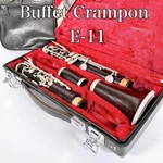 Buffet Crampon E-11 Clarinet Grenadilla Used With Hard Case Soft. Fixed Price $270.00.