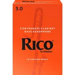 Rico Contra-alto/contrabass Clarinet Reeds, Box Of 10 Strength 3. Fixed Price $50.62.