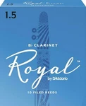Royal By D'addario Bb Clarinet Reeds, Strength 1.5, 10-PACK, RCB1015. Fixed Price $27.99.