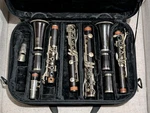 Selmer Centered Tone Boehm Bb & Clarinet Set W/ Case. Fixed Price $2100.00.