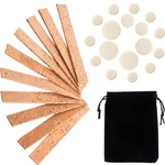 Satinior 27 Pieces Clarinet Cork Kit Joint Replacement, Wood. Fixed Price $14.76.