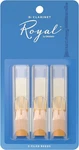 Rico Royal Bb Clarinet 3-PACK #2.5 Strength. Fixed Price $14.99.