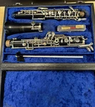 Selmer 120B Resonite Oboe Silver-plated Keywork Conservatory System Case. Fixed Price $1100.00.