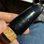Vintage Selmer Goldentone Made France Bb Clarinet 1.26 Mm Tip Opening. Fixed Price $143.00.