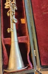 Vintage Elkhart Cavalier Clarinet, Original Case - Ligature. Fixed Price $80.00.