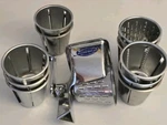 Vtg Saladmaster Food Processor Chopper Shredder Slicer 12 Cones No Stand. Fixed Price $45.00.