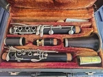 Vintage Marcel Deleau Wood Bb Soprano Clarinet Made France 1940S 1950S. Fixed Price $199.00.